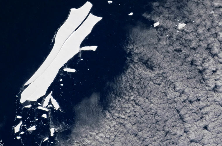 Самый большой айсберг в мире почти растаял около экватора
