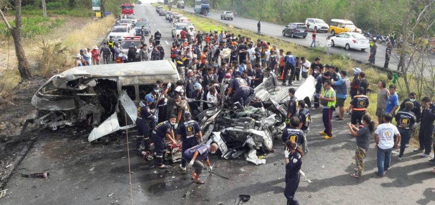 Аварии в Таиланде — почти 11 тысяч погибших в этом году