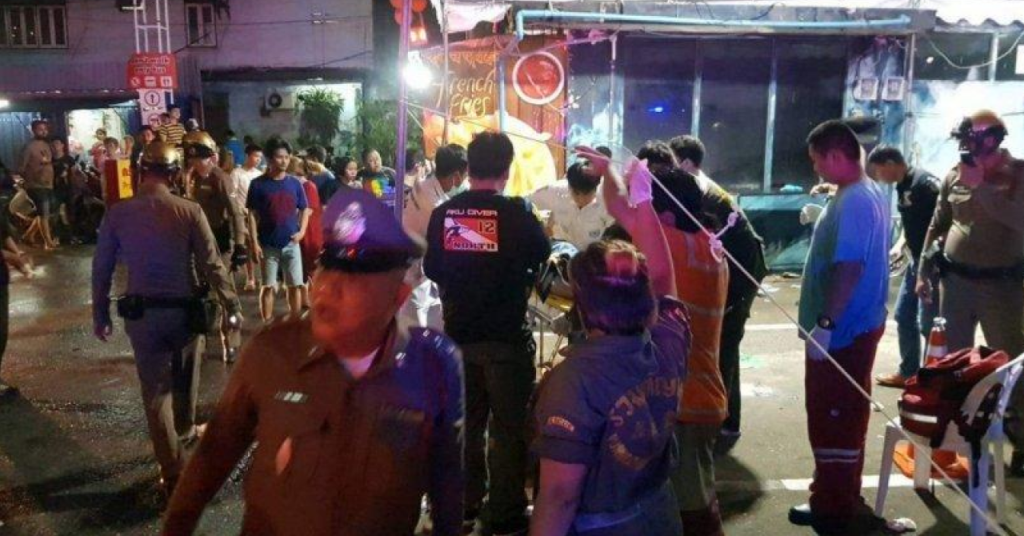 Иностранного туриста случайно застрелили во время вооружённого конфликта на улице в Бангкоке