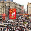 Праздничные мероприятия в Москве 8 и 9 мая посетили около 10 млн человек