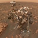Марсоход Curiosity прислал селфи из пыльной бури на Марсе
