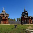 Удар молнии разрушил деревянную часовню на территории музея под Иркутском