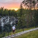 В Карелии пройдет II международный ночной забег Eco Trail Ruskeala
