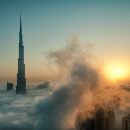 Высокий уровень влажности в прибрежных районах ОАЭ.