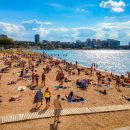 Пляжи Геленджика вновь открыли для купания
