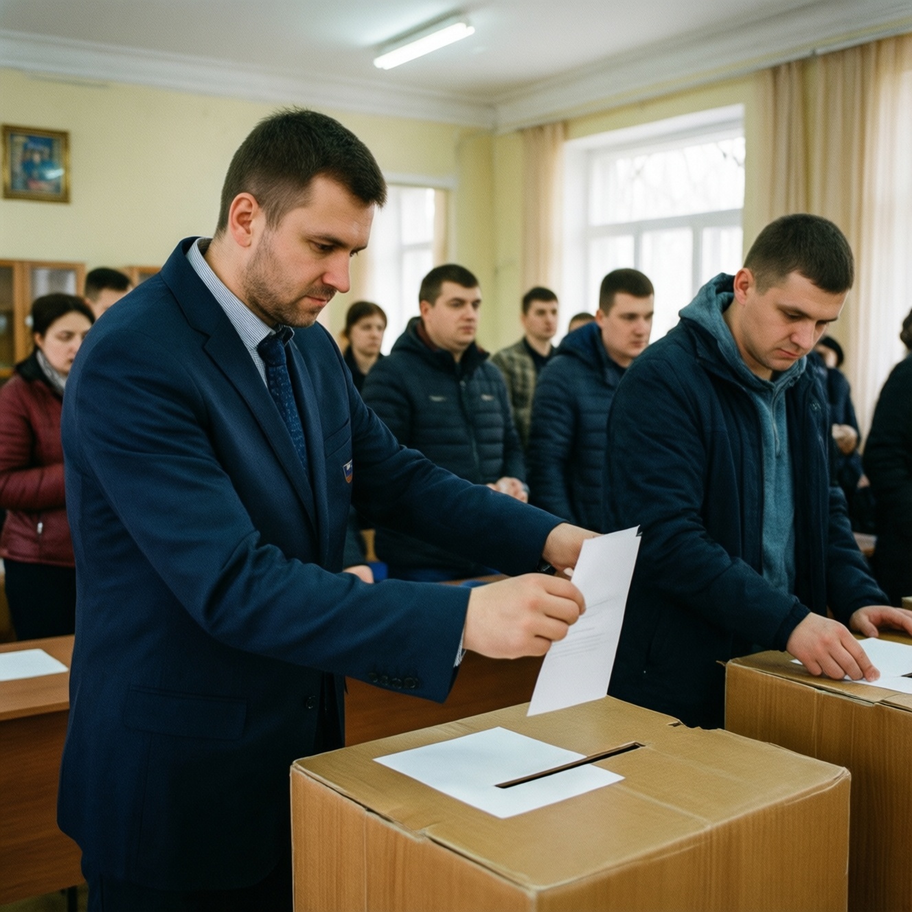 В Крыму явка на выборах превысила 35 процентов избирателей В Крыму явка на выборах превысила 35 процентов избирателей